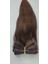 8 Parça 150 gr 65 cm Gerçek Saç Çıtçıt Açık Kahve Renk 3