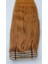 8 Parça 150 gr 65 cm Gerçek Saç Çıtçıt Açık Bakır Renk 3
