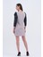 Trend Kadın Şık ve Modern Desenli Mini Elbise 3