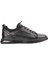 18366-1 Sıyah-Sıyah Sneaker Derı Ayakkabı 1