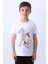 Erkek Çocuk Tshirt Karakter Baskılı Bisiklet Yaka F16 1