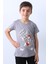 Erkek Çocuk Tshirt Karakter Baskılı Bisiklet Yaka F16 1