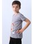 Erkek Çocuk Tshirt Karakter Baskılı Bisiklet Yaka F16 3