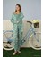 Kadın Yeşil 3'lü Pijama Takımı 1