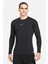 Pro Dri Fit Adv Athletic Tight Fit Training Body Kalın Sıkı Erkek Koşu Antrenman Üstü Sweatshirt Siyah 1