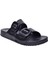 S10334-235 Habana Brillo Negro Kadın Terlik 2