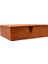 Ahşap Kare Kutu Klipsli 30 x 30 cm Gen. 7 cm Yükseklik Burma Renk 4