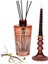 Kahverengi Kristal Kesme Cam Şişe Dark Amber Oda Kokusu (23 cm ) 2