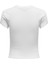 Onlelına S/s O-Neck Short Top Jrs Noos Beyaz 2
