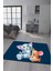 Kaymaz taban makinada yıkanabilir dijital baskı tom ve jerry desenli genç odası halısı dot taban halı gnc64 1