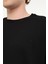 MB SN75 C Neck Sw 5fx Siyah Erkek Sweatshirt 4