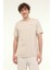 ml Magnus 11ITL1073 5fx Bej Erkek Kısa Kol T-Shirt 1