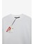 Mımı Kadın Yuvarlak Yaka Regular Beyaz Sweatshirt 2