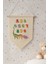Çocuk Odası Dekor, Duvar Süsü, Ahşap Bebek Odası Dekor, Canvas Flama, Dinozorlu Sayılar 4