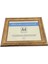 A4 Çerçeve Hakiki Camlı - Diploma ve Sertifika Çerçevesi - 21 x 30 Boyutu (A4) Için 1