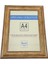A4 Çerçeve Hakiki Camlı - Diploma ve Sertifika Çerçevesi - 21 x 30 Boyutu (A4) Için 2