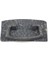 Antika Tarz Dekoratif Pirinç Otantik Dövme Kapı Kulbu - 45X90 mm, Oksit Tdrtr 1