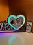 Love Yazılı Neon Ledli Kumandalı Sevgililer Günü Hediyesi Resim Konulabilir Tak Çalıştır Kumandalı 1