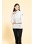 Yaka Kordon Detaylı Kanguru Cep Gri Sweatshirt 1