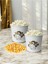 Metal Popcorn Kutusu - Patlamış Mısır Kovası 2 Adet 1