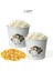 Metal Popcorn Kutusu - Patlamış Mısır Kovası 2 Adet 2