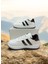 Beyaz-Siyah İki Bant Unisex Günlük Sneaker Spor Ayakkabı 2
