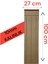 Dekoratif Duvar Paneli ( 27 x 100 cm ) Boyanabilir Ahşap 10 mm Ham Mdf Duvar Paneli 1