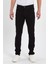 Erkek Fermuarlı Düz Slim Fit Jeans 1