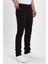 Erkek Fermuarlı Düz Slim Fit Jeans 2