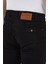 Erkek Fermuarlı Düz Slim Fit Jeans 5