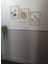 Dekoratif Boyanabilir Duvar Çıtası Duvar Paneli 105X54CM 1 Adet Mdf ,duvar Paneli 5