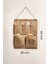 Jüt 5 Cepli Çok Amaçlı Askılı Duvar Tipi Dolap Içi Banyo Mutfak Düzenleyici Organizer 35X45 5