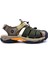 HM710445A Burnu Kapalı Bej Haki Yeşil Erkek Outdoor Trekking Spor Sandalet 1