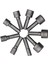 Somun Sökücü Bits Lokma Seti 1/4"vidalı Metrik Adaptör Matkap Ucu 5 Ila 13mm Altıgen Şaft 9 Parça 1