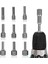 Somun Sökücü Bits Lokma Seti 1/4"vidalı Metrik Adaptör Matkap Ucu 5 Ila 13mm Altıgen Şaft 9 Parça 2