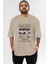 Nıssan Nısmo Ön Baskılı Oversize T-Shirt Erkek Kadın Unisex Pamuk Bisiklet Yaka Tişort 1