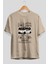 Nıssan Nısmo Ön Baskılı Oversize T-Shirt Erkek Kadın Unisex Pamuk Bisiklet Yaka Tişort 2