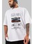 Bugatti Veyron Ön Baskılı Oversize T-Shirt Erkek Kadın Unisex %100 Pamuk Bisiklet Yaka Tişort 3