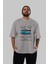 Porsche Cayman Blue Ön Baskılı Oversize T-Shirt Erkek Kadın Unisex Pamuk Bisiklet Yaka Tişort 5