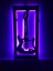 Gitar LED Işıklı Rgb Kumandalı Ahşap TABLO(80X40CM) 4