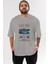 Bugatti Chiron 2 Ön Baskılı Oversize T-Shirt Erkek Kadın Unisex Pamuk Bisiklet Yaka Tişort 1