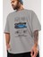 Bugatti Chiron 2 Ön Baskılı Oversize T-Shirt Erkek Kadın Unisex Pamuk Bisiklet Yaka Tişort 3