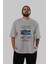 Bugatti Chiron 2 Ön Baskılı Oversize T-Shirt Erkek Kadın Unisex Pamuk Bisiklet Yaka Tişort 5