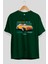 Porsche Dls-Turbo Ön Baskılı Oversize T-Shirt Erkek Kadın Unisex Pamuk Bisiklet Yaka Tişort 2