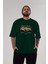 Porsche Dls-Turbo Ön Baskılı Oversize T-Shirt Erkek Kadın Unisex Pamuk Bisiklet Yaka Tişort 5