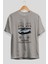 Tesla Cybertruck Ön Baskılı Oversize T-Shirt Erkek Kadın Unisex Pamuk Bisiklet Yaka Tişort 2