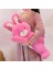 Çilek Tavşan Büyük Boy 65 cm Uyku Arkadaşı | Sevgiliye Hediyelik Sarılma Yastığı| Yumuşak Peluş 5
