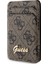 Lisanslı Magnetik Standlı Kartlık 4g Desenli Metal Script Logolu Kahverengi 3