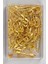 Mini Çatal Iğne 50 Adet 2 cm Çengelli Gold Renk Iğne 1