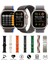 7 Kordon Hediyeli 7in1 Yeni Nesil Watch 9 Spor Sağlık Sensörlü Ios Android Uyumlu Smart Akıllı Saat 1